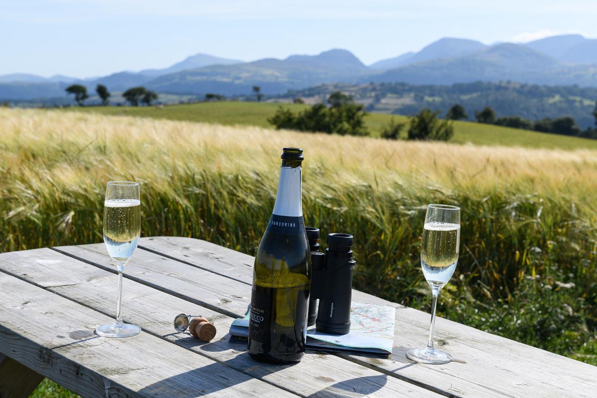 Waenfechan Glamping With Hot Tubs Colwyn Bay Exteriör bild